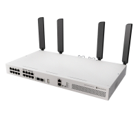 Комутатор MikroTik CRS418-8P-8G-2S+5axQ2axQ-RM, WiFi6, 8xGbE PoE+, 8xGbE, 2xSFP+