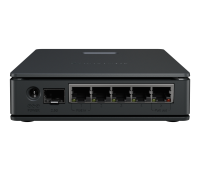 Безжичен рутер MikroTik E62iUGS-2axD5axT, hAP ax S, 5xGbE, 1x 2.5G SFP