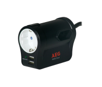 Power strip with protection AEG Protect Travel, GE