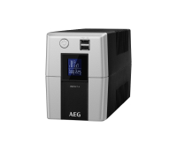 UPS AEG Protect A. 500VA/ 300W, LCD, 2xUSB, Tower TZI