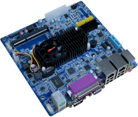 Motherboard Giada MI-D525TD3, D525 CPU, GMA3150, 2x SO-DIMM, 2x mPCIe, 2x SATA