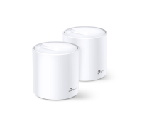 Безжичен рутер TP-LINK Deco X60(2-pack), AX5400, 2xGbE, MU-MIMO, Wi-Fi 6