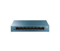 Комутатор TP-LINK LS108G, 8x GbE порта, неуправляем, desktop, метален