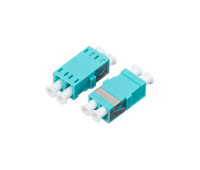 Optical adapter SeaMAX, LC, MM OM3, duplex - Beige