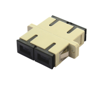 Optical adapter SeaMAX, SC, MM, duplex - Beige
