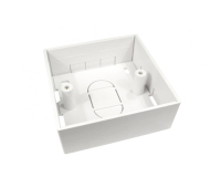 Box BrandRex 33mm Deep German Style Backbox RAL 9010 WHITE