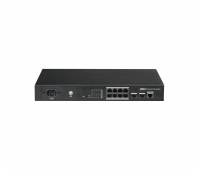 Switch Dahua PFS4210-8GT-150, 8xGE RJ45 PoE+, 2xGE SFP, 150W, Layer 2