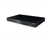 Switch Dahua PFS4228-24T, 24FE+2GE+2GE SFP, Web controllable