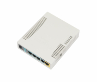 Tочка за достъп MikroTik RB951Ui-2HnD, 2.4GHz 1000mW 802.11b/g/n, 600MHz, 128MB