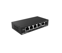 Комутатор Ruijie RG-ES205GC, 5xGbE порта, управляем, настолен, метал, до 16 VLAN