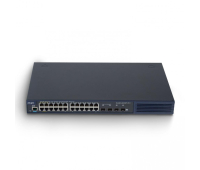Комутатор Ruijie RG-S2910-24GT4XS-UP-H, 24xGbe, 4xSFP+, L2+, PoE+, 370W, метален