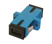 Optical adapter SeaMAX, SC, SM, simplex - Blue