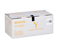 Тонер касета Kyocera TK-5240Y, жълта