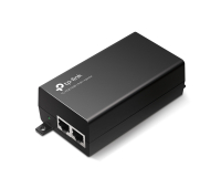 PoE Injector TP-Link TL-POE160S, IEEE 802.3af/at, 2x GbE RJ45 ports, up to 100m.