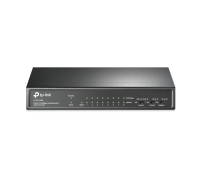 Switch TP-LINK TL-SF1009P, 9x 10/100M, 8 x PoE+ 65W, unmanaged, metal