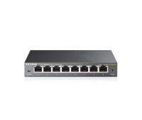 Switch TP-LINK TL-SG108E, 8x GbE ports, managed, up to 32 VLANs