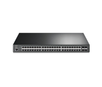 Switch TP-LINK TL-SG3452P, 48-port GbE PoE+ ports, 4 SFP slots, L2+