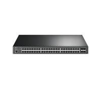 Switch TP-LINK TL-SG3452XP, 48-port Gigabit ports, 4 SFP+ slots, L2+, PoE+