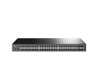 Switch TP-LINK TL-SG3452X, 48-port Gigabit ports, 4 SFP+ slots, L2+