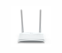 Wireless router TP-LINK TL-WR820N, N300, 3x10/100Mbps ports, 2 fixed. 5dBi antennas
