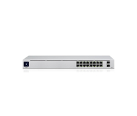 Ubiquiti USW-16-POE Switch, 8x Gbit PoE+, 8x GBit, 1xSFP Slot, Control, 42W