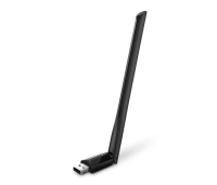 Безжичен адаптер TP-LINK Archer T2U Plus, AC600, двулентов, USB 2.0, външна анте