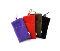 Phone and Tablet Case, ZTE, Soft Fabric, Red 4.3''(10.92cm)