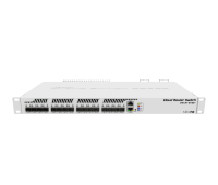 Комутатор MikroTik CRS317-1G-16S+RM, 1xGbit LAN, 16xSFP+, dual PSU