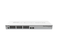 Комутатор MikroTik CRS326-24G-2S+RM, 24xGE, 2xSFP+, 800MHz, 512MB, L5