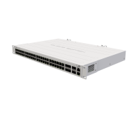 Комутатор MikroTik CRS354-48G-4S+2Q+RM, 2xQSFP, 4xSFP+, 650MHz, 48xRJ45 Gbit, L5
