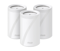 Wireless router TP-LINK Deco BE65(3-pack), BE9300, 4x 2.5GbE, 1x USB3.0, Wi-Fi 7