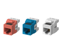 Hikvision DS-1CK6U180T insert, Cat 6 unshielded 180°Punch Keystone Jack, 50 pcs.