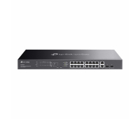Switch TP-LINK ES220GMP, 16xGb PoE+ 802.3at/af, 2x Gb.RJ45 port, 2xGb.SFP