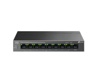 Комутатор TP-Link LS109P 9-портов 10/100Mbps с 8-портов PoE+