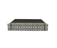 Шаси за конвертори TP-Link MC1400, 14 слота, 1x PSU, 1x PSU клетка