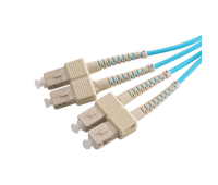 Optical cord SeaMAX, 1m, SC-SC UPC, MM OM3 50/125, duplex, 2.0mm, LSZH
