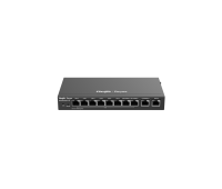 Ruijie RG-EG210G-P-V3 router, 8xGE POE, Multi WAN, 256MB, Cloud, OpenVPN, 200 users