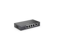 Ruijie RG-ES205GC-P switch, 4xGbE PoE+, 1xGbE, 54W, up to 16 VLANs, desktop