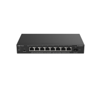 Switch Ruijie RG-ES209MG-P, 8x2.5G PoE+,1x10G SFP+, 130W, up to 16 VLAN desktop