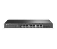 TP-LINK SG3428X-M2 switch, 24x2.5Gbit L2+ ports, 4x10GE SFP+ slots, 1 Micro-USB