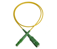 Optical cord SeaMAX, 1m, LC-SC APC, SM G652D, duplex, 2.0mm, LSZH