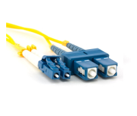 Optical cable SeaMAX, 5m, LC-SC UPC, SM G652D, duplex, 2.0mm, LSZH