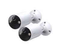 Камера TP-Link Tapo C410(2-pack), 3MP WiFi, ден/нощ цвят, Micro SD, outdoor, mic