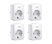 TP-LINK Tapo P110(4-pack) Managed Outlet, Wi-Fi, Energy Monitoring, 3680W
