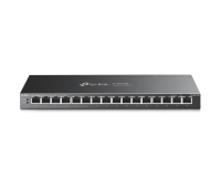 TP-LINK TL-SG116P switch, 16x Gbps RJ45 ports, unmanaged, metal