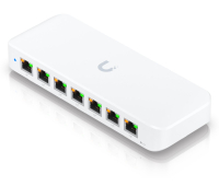 Ubiquiti USW-Ultra switch, 7-port PoE+ GbE, 1x PoE++ input. 42W