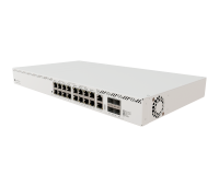 Комутатор MikroTik CRS320-8P-8B-4S+RM, 16xGb POE,800 MHz CPU,256 MB RAM, 4x SFP+
