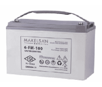Battery Makelsan 12V 100Ah, rechargeable
