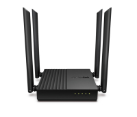 Безжичен рутер TP-LINK Archer C64, AC1200, 5xGbE, 4x ант., MU-MIMO, Wi-Fi 5
