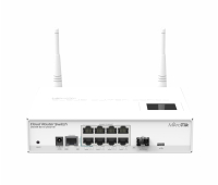 Switch MikroTik CRS109-8G-1S-2HnD-IN, 600MHz, 128MB, 8xGE, 1xSFP